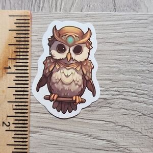 10/$10 Owl Sticker Bird Hoot Owlet Colorful Cartoon